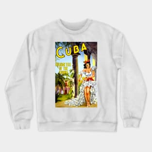 Vintage Travel - Cuba Crewneck Sweatshirt